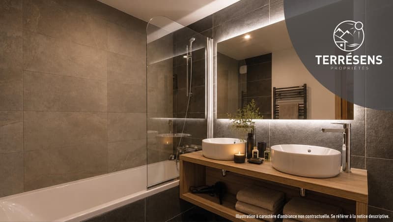 APPARTEMENT T3 - RÉSIDENCE LES CHALETS DE L'ADONIS AUX MÉNUIRES (9)