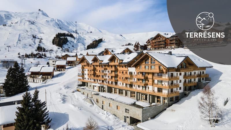 APPARTEMENT T1 - RÉSIDENCE LE CAPRICE BLANC À LA TOUSSUIRE (12)