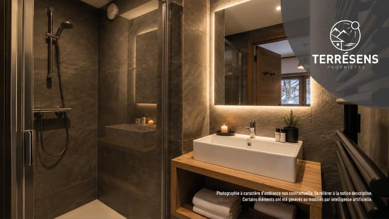 APPARTEMENT T3 BUREAU - RÉSIDENCE LE CAPRICE BLANC À LA TOUSSUIRE (11)