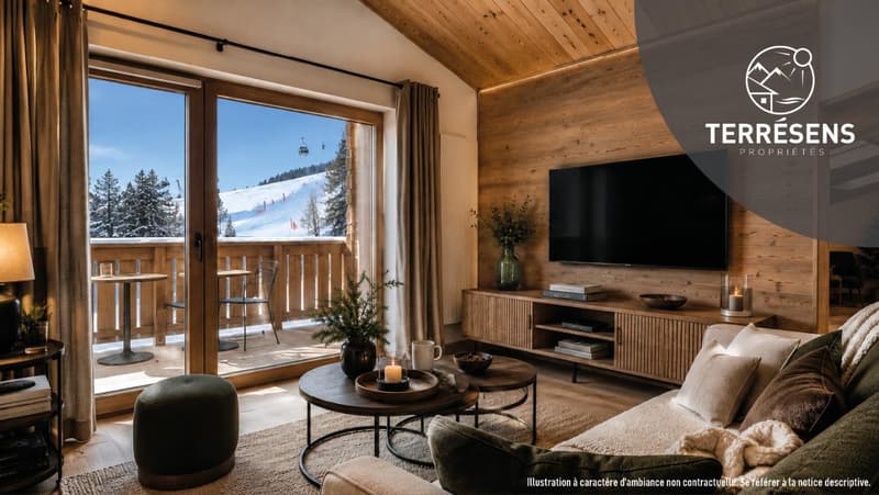 APPARTEMENT T3 - RÉSIDENCE LES CHALETS DE L'ADONIS AUX MÉNUIRES (6)