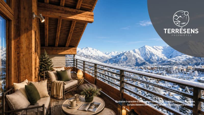 APPARTEMENT T3 - RÉSIDENCE LE CAPRICE BLANC À LA TOUSSUIRE (8)