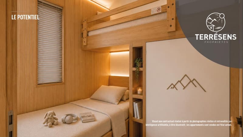 APPARTEMENT T1 (4 PERSONNES) - RÉSIDENCE LES TERRASSES DE CHANTEMERLE (7)
