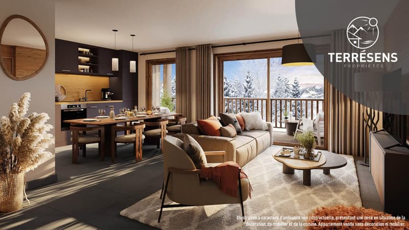 APPARTEMENT T3 CABINE - RÉSIDENCE L'ÉCRIN DE LA GUISANE À LA SALLE LES (3)