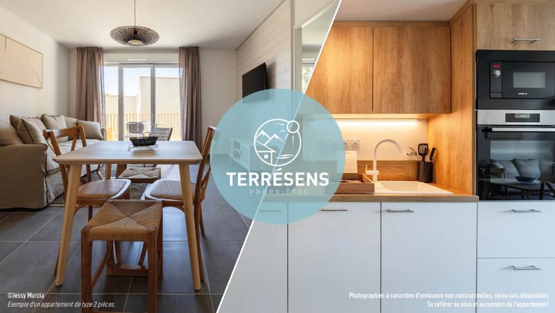 APPARTEMENT T3 CABINE DUPLEX - RÉSIDENCE LA CORNICHE BLEUE À (5)