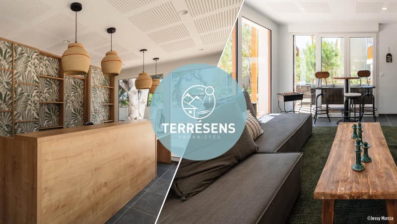 APPARTEMENT T2 CABINE - RÉSIDENCE LA CORNICHE BLEUE À SAUSSET-LES-PINS (4)
