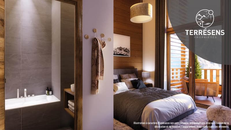 APPARTEMENT T2 - RÉSIDENCE L'ÉCRIN DE LA GUISANE À LA SALLE LES ALPES (5)