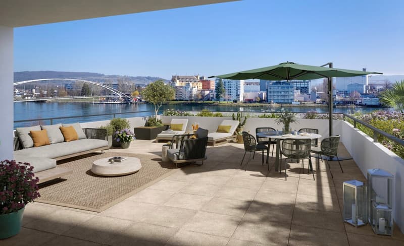 Appartamento moderno di 3 locali con vista sul fiume a Huningue (5)