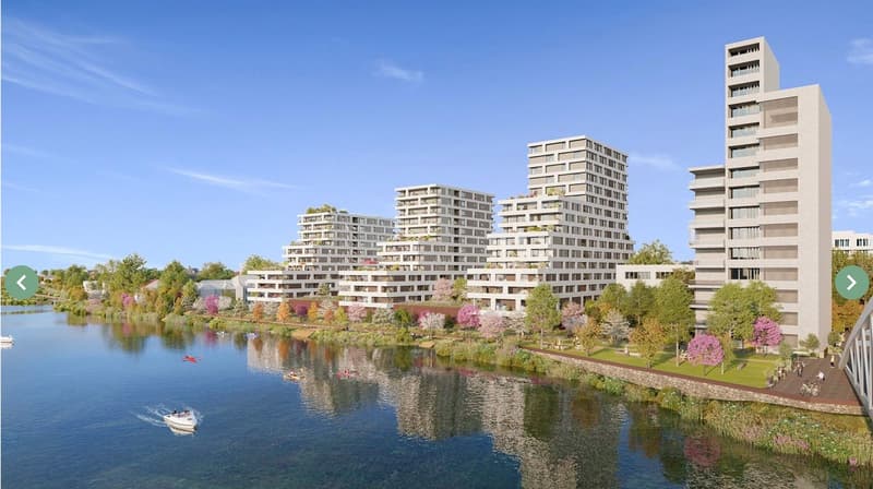 Appartamento moderno di 3 locali con vista sul fiume a Huningue (3)