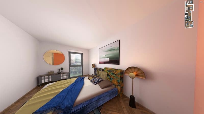 Appartamento GREENLINE T3 di 80m² - Terrazza di 21m² - Consegna GIUGNO 2025 (5)
