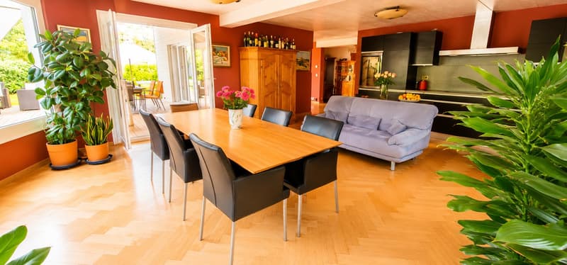 Belle propriété de 7 pces avec grands espaces de vie et superbe jardin (9)