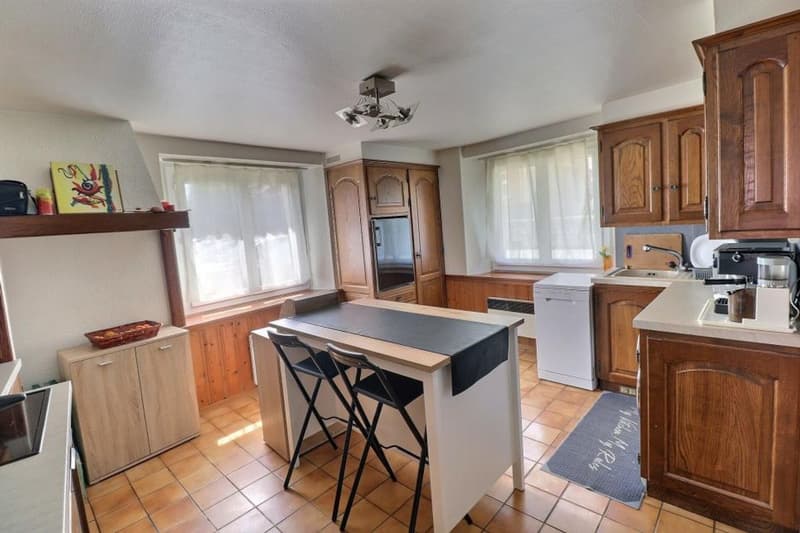 Villaggio di Arzier, casa indipendente con 2 appartamenti (2)