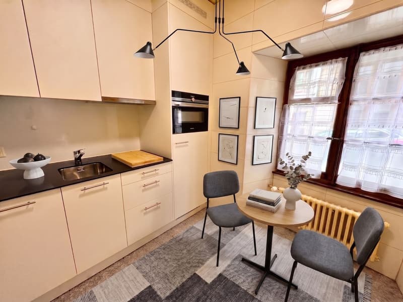 Studio von 35m² im Erdgeschoss eines historischen Gebäudes (2)