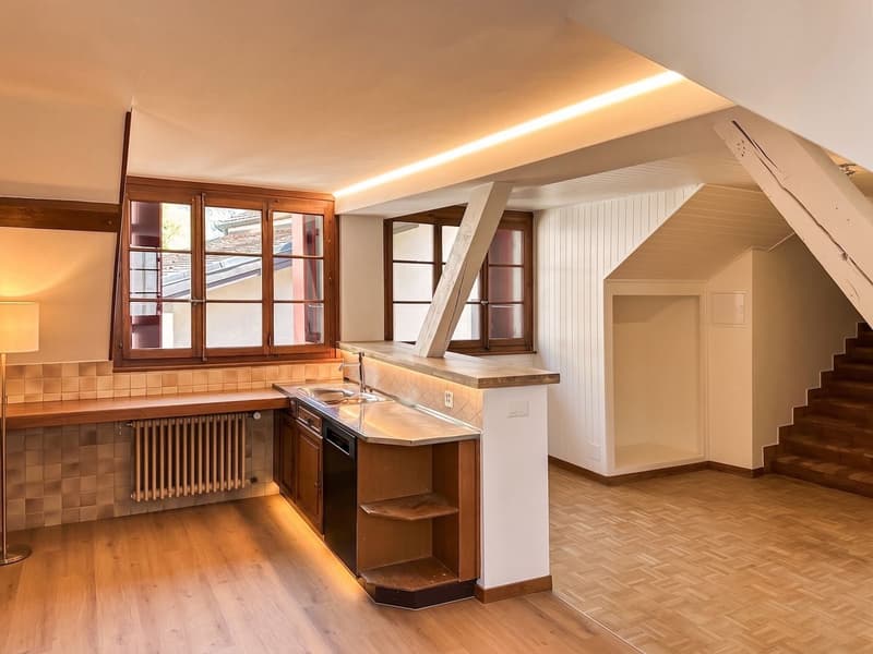 Duplex von 4,5 Zimmern mit 3 Schlafzimmern und Blick auf den See (3)
