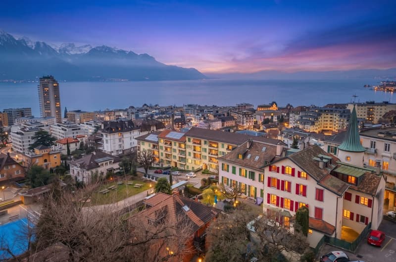 Duplex von 4,5 Zimmern mit 3 Schlafzimmern und Blick auf den See (10)