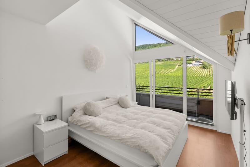 Elegance and comfort for this duplex attic with a view of the lake and the Alps (5)