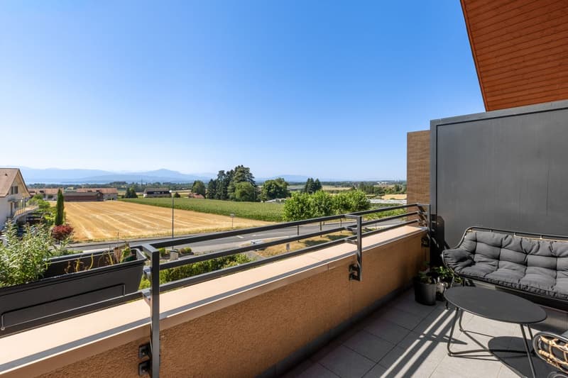 Elegance and comfort for this duplex attic with a view of the lake and the Alps (12)