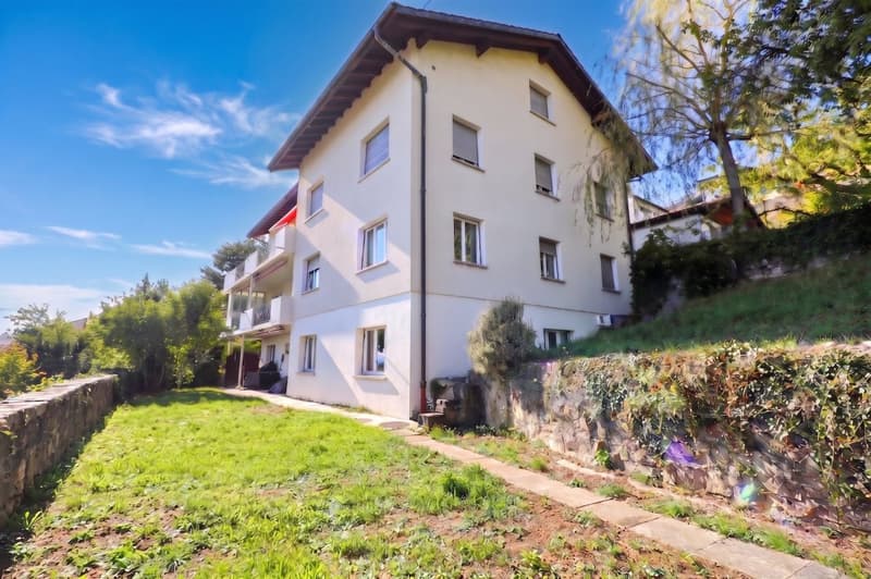 Appartement avec grand jardin et vue panoramique sur le lac (1)