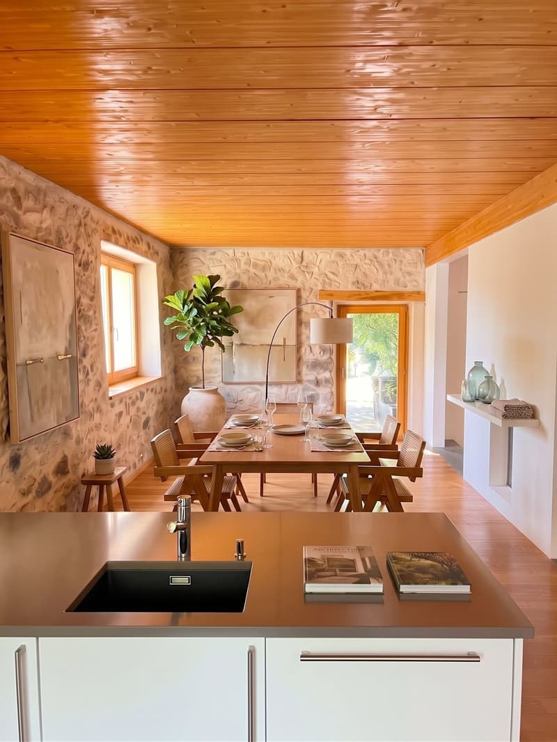 Cuisine salle à manger