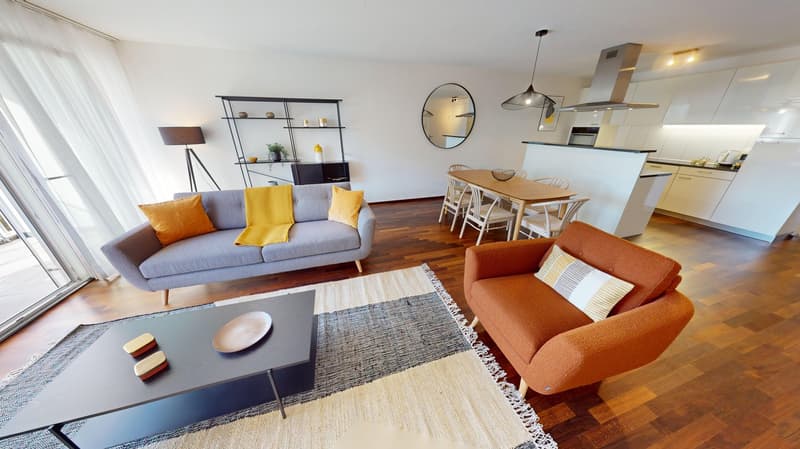 Spacious & Bright 2-Bedroom, 2 Bathroom Apartment with Balcony & Parking - Morges (4)