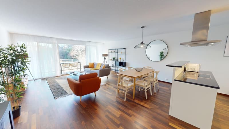 Spacious & Bright 2-Bedroom, 2 Bathroom Apartment with Balcony & Parking - Morges (6)