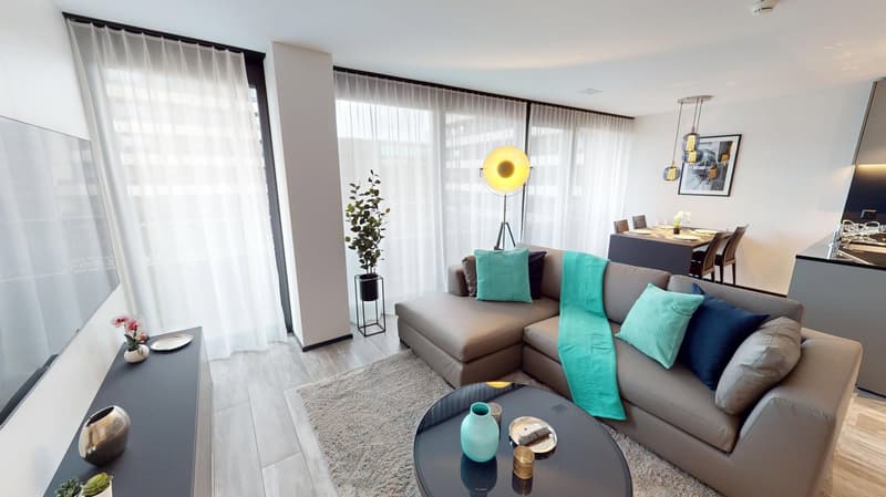 Wohnung mit Balkon – Mindestmietdauer 1 Monat (8)