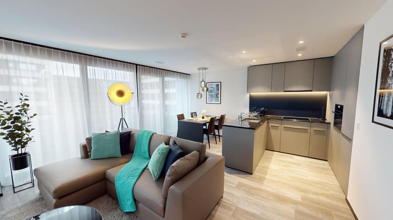 Wohnung mit Balkon – Mindestmietdauer 1 Monat (4)