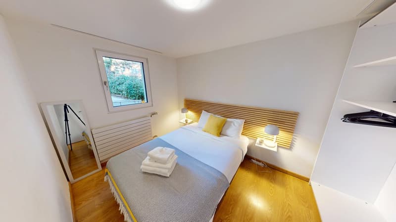 Rooftop Views & Central Location: 1-Bedroom Apartment in Lausanne (9)