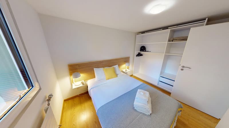 Rooftop Views & Central Location: 1-Bedroom Apartment in Lausanne (10)