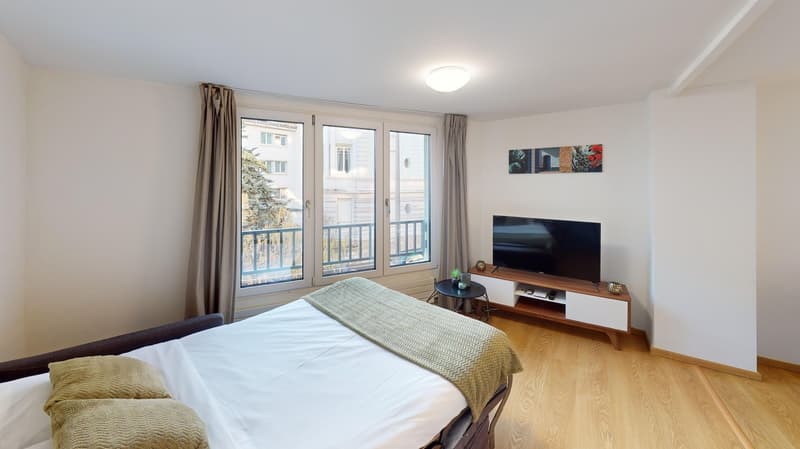 Rooftop Views & Central Location: 1-Bedroom Apartment in Lausanne (18)