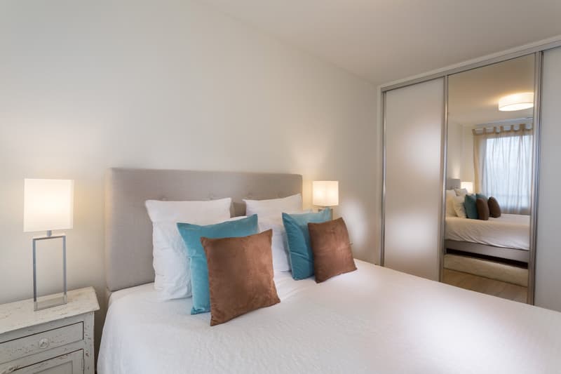 Furnished 1-bed apartment with balcony / Charmant appartement 1 chambre meublé avec balcon à Nyon (5)