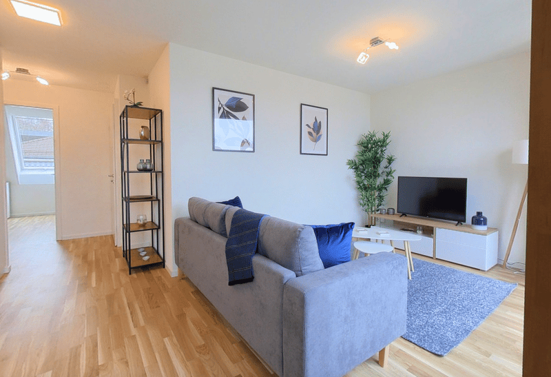 Spacious 1-Bedroom Furnished Apartment with Balcony - Central Lausanne (2)