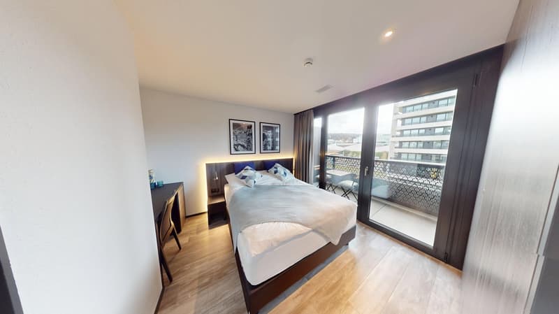 Appartement 2 pièces meublé avec balcon élégant (11)