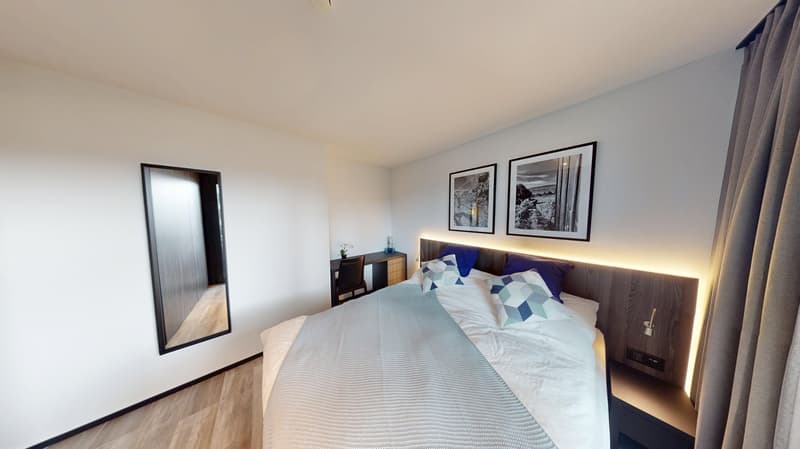 Appartement 2 pièces meublé avec balcon élégant (12)
