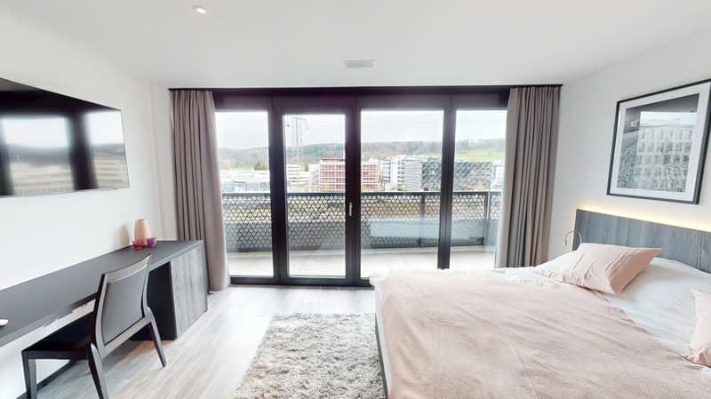 Appartement meublé avec balcon - Minimum 1 mois (18)