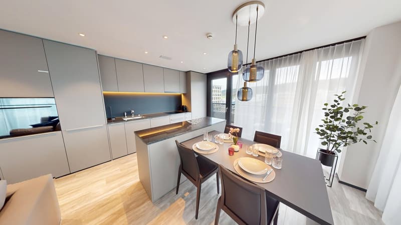 Appartement meublé avec balcon - Minimum 1 mois (1)