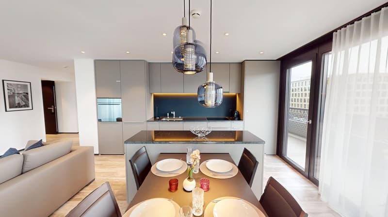 Appartement meublé avec balcon - Minimum 1 mois (3)