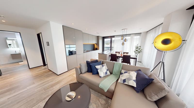 Appartement meublé avec balcon - Minimum 1 mois (2)