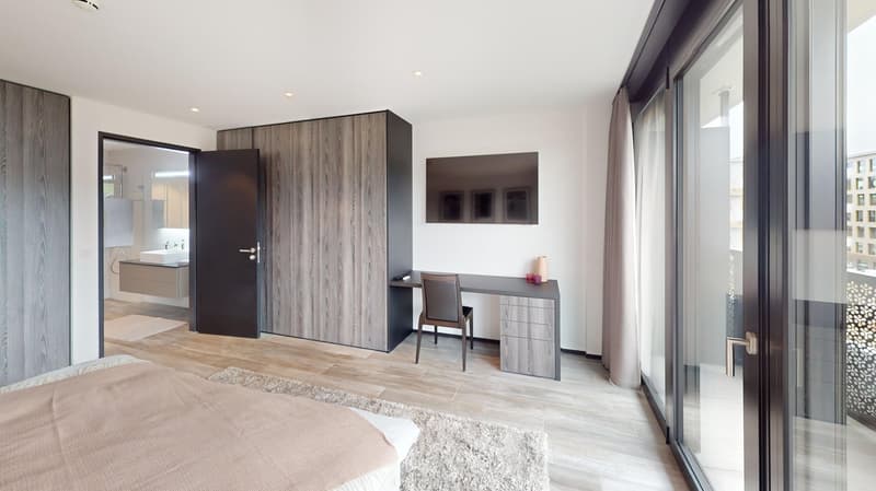 Appartement meublé avec balcon - Minimum 1 mois (15)