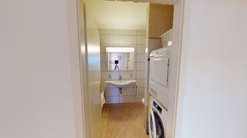 Appartement spacieux 2 chambres, 2 salles de bain avec parking, balcon et vue sur le lac ! (10)