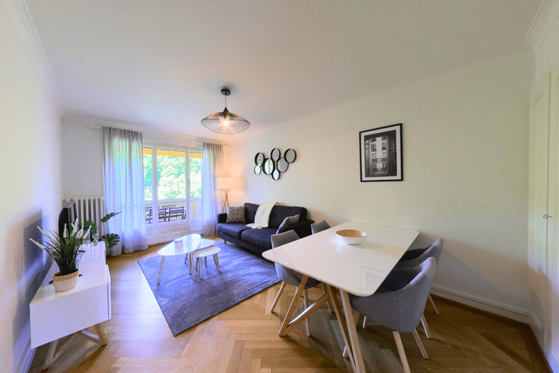 1-Bedroom Furnished Spacious Apartment with Balcony in Geneva! (2)