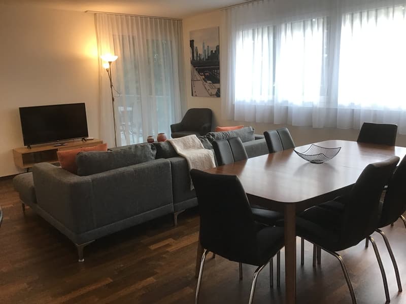 Appartement meublé 4.5p à 3 minutes du lac (3)