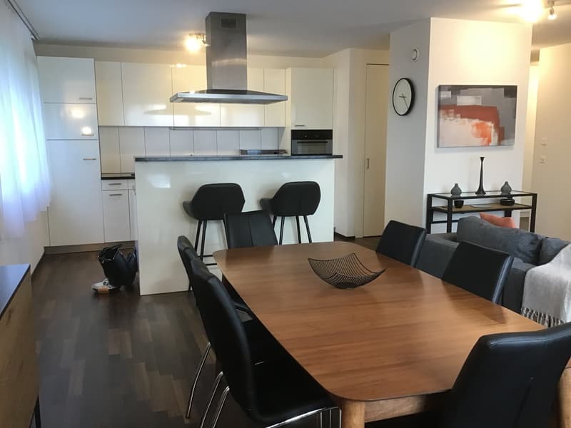 Appartement meublé 4.5p à 3 minutes du lac (4)