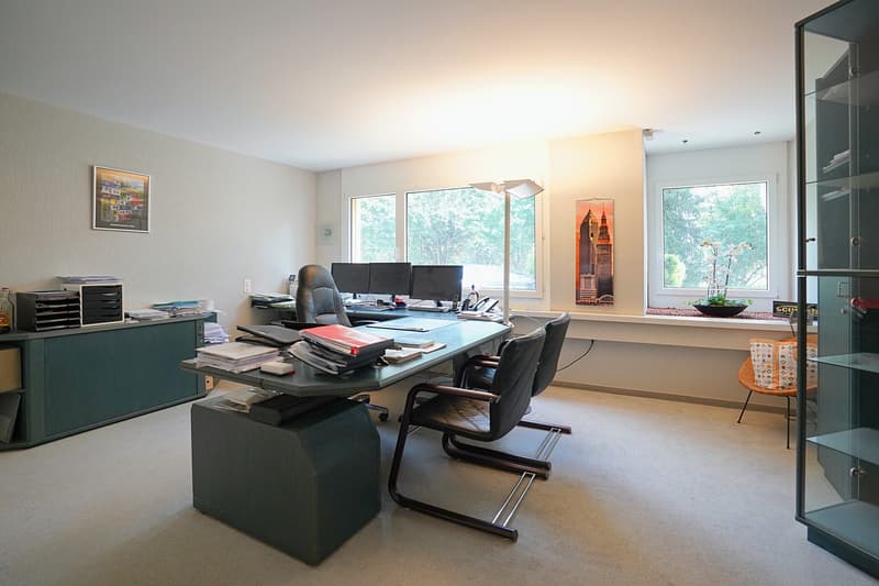 8. Büro - Bürofläche, Gewerbefläche, Einbauküche, Duschbad, Eigennutzung, Kapitalanlage, Stellplätze, kaufen, verkaufen, Immobilienmakler, FEHR Immopartner AG, Berikon, Bremgarten, Aargau, Schweiz