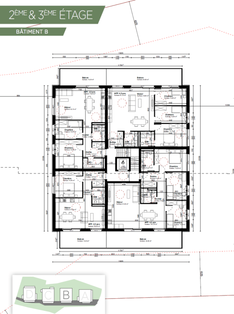 Appartement de 4,5 pièces au 2ème étage (8)