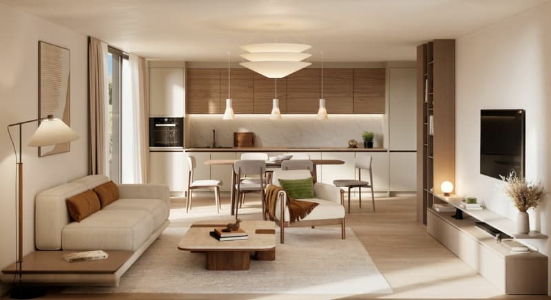 Appartement de 3,5 pièces au 3ème étage (3)