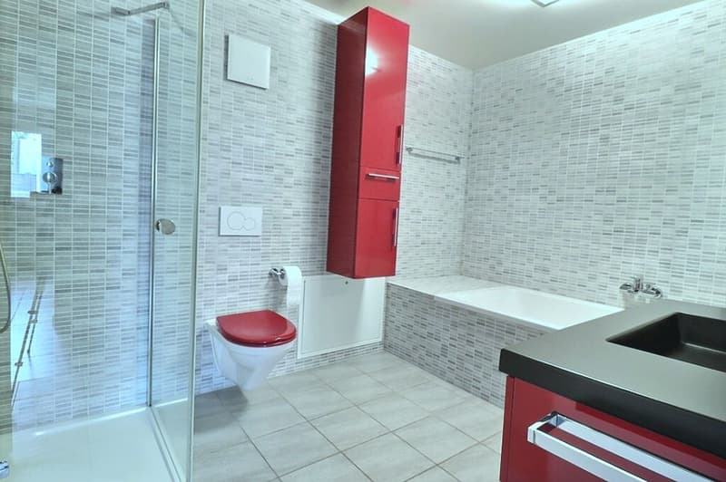 Discover just two steps from the LEB stop. Large recent apartment, quality finishes, two terraces, two indoor parking spaces. (6)