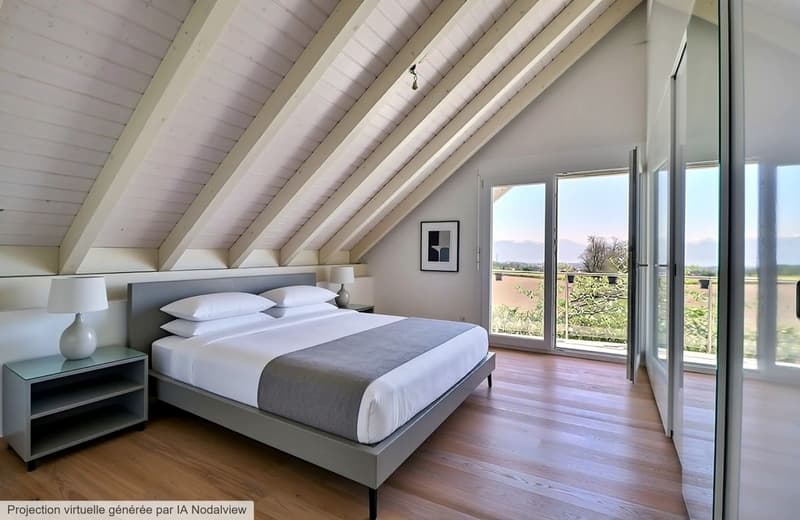 Chambre à l'étage