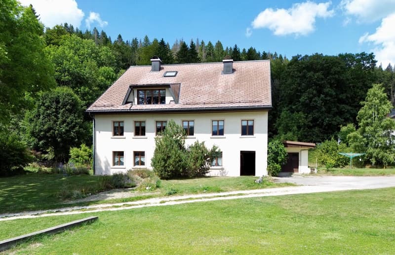 Rental property benefiting from a breathtaking view of Lake Joux with development potential (3)