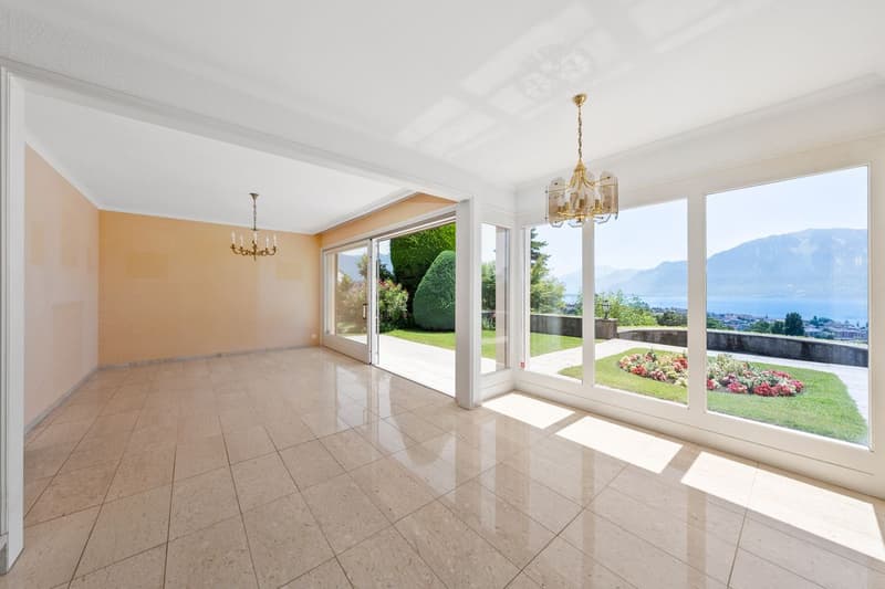 Exceptional villa, breathtaking view of the lake and the Alps, ideal location! (4)