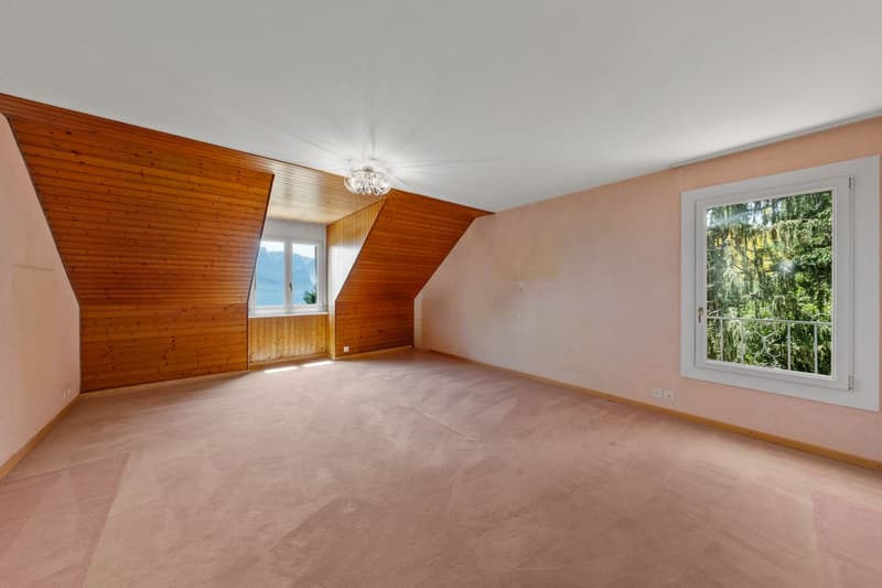 Exceptional villa, breathtaking view of the lake and the Alps, ideal location! (9)